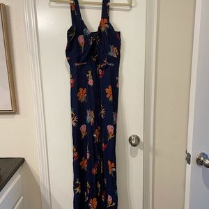 Madewell plumeria cutout jumpsuit size 6